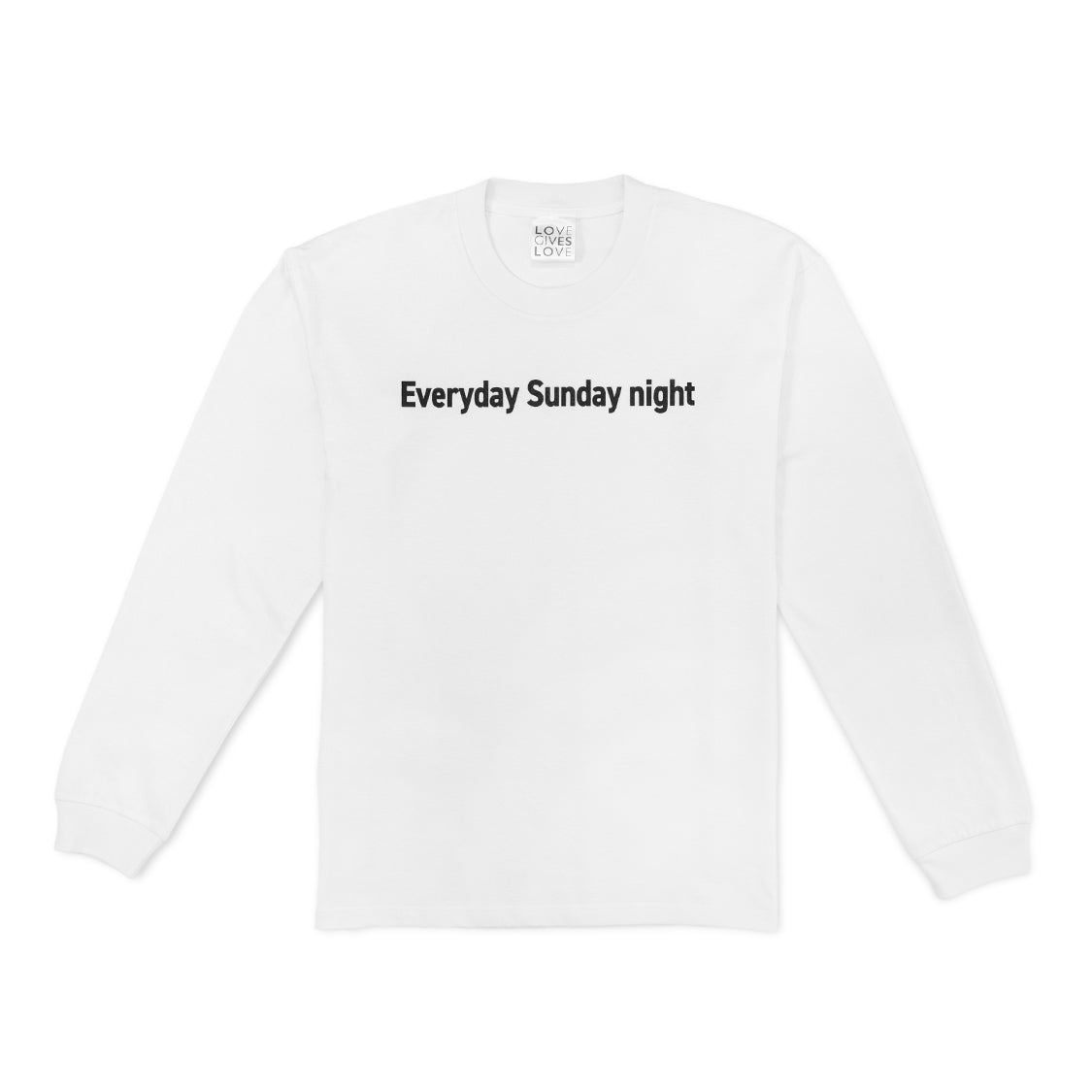 オリジナルロゴTシャツ / ホワイト