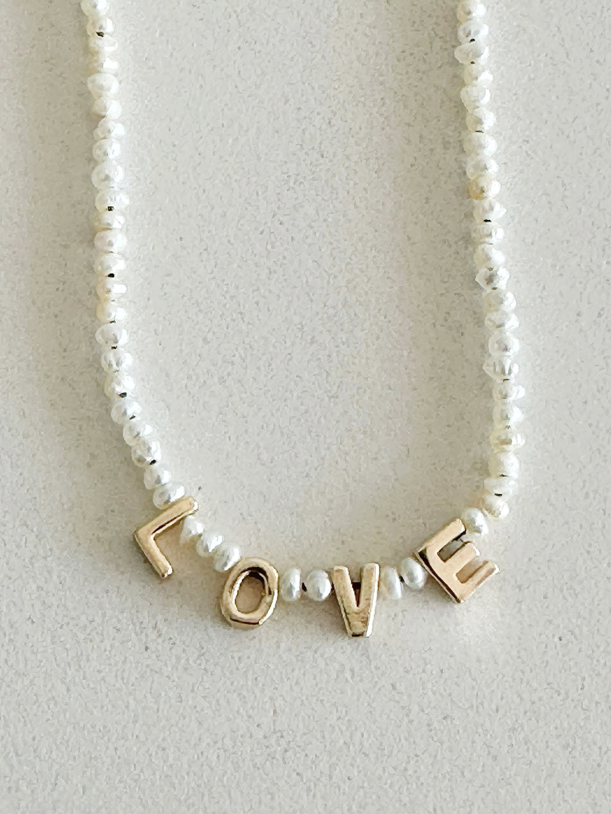 新作オリジナルパールネックレス × ゴールドフィールド