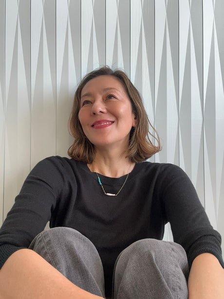 【受注販売】パール × ターコイズネックレス "Inner Peace Necklace"