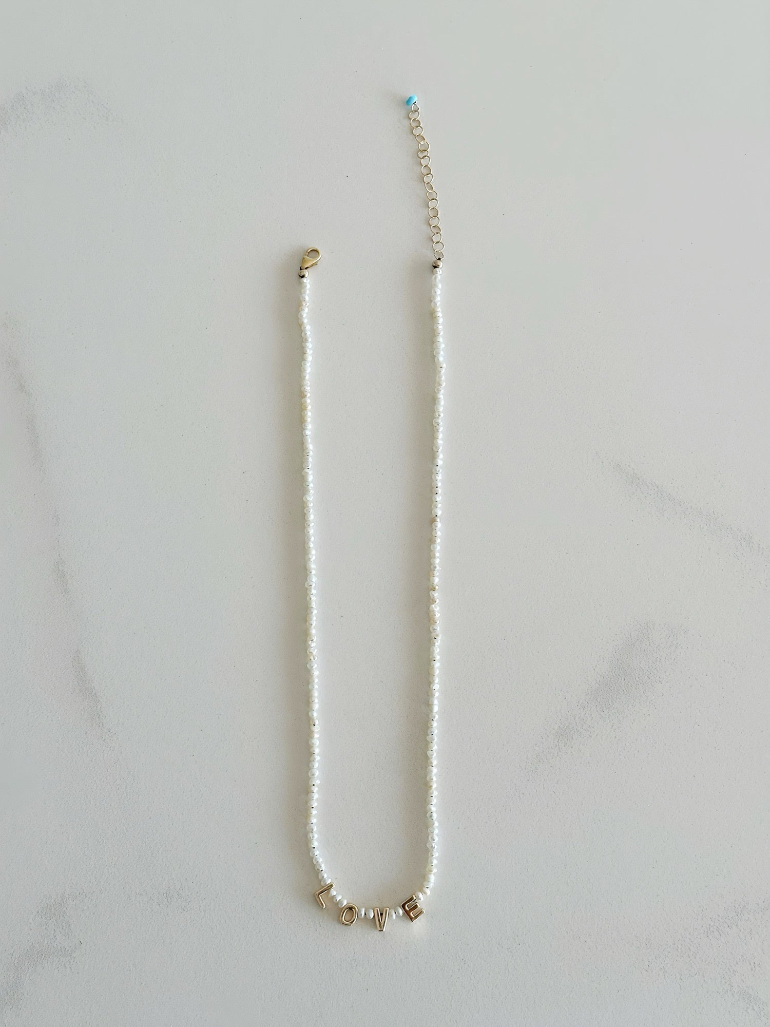 新作オリジナルパールネックレス × ゴールドフィールド – Love Gives Love