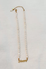Happy Pearl Necklace