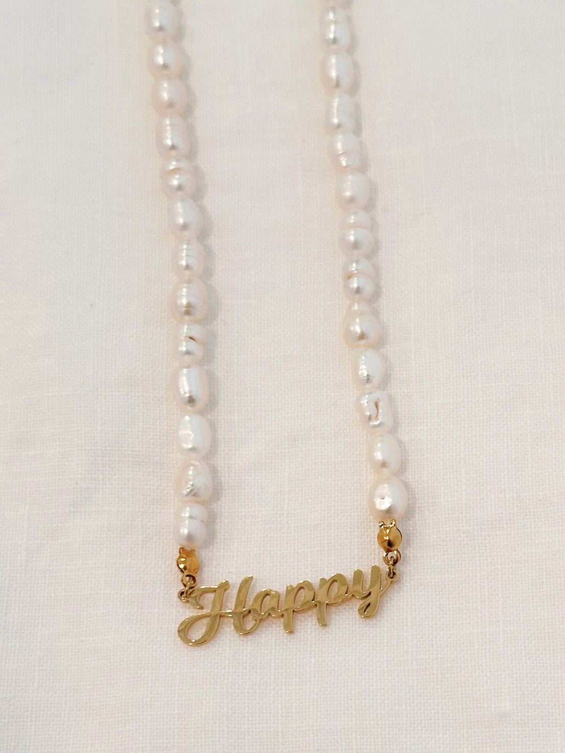 Happy Pearl Necklace