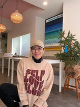 オリジナルロゴスウェット SELF LOVE CLUB（ベージュ）